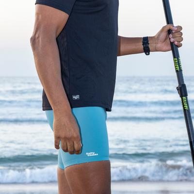 Unisex Stone Blue Paddle Shorts (incl. Tailbone Pad)