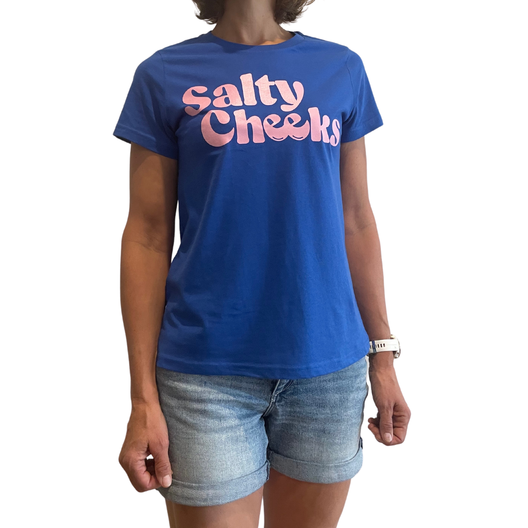 Women's Royal Blue T-Shirt – Salty Cheeks