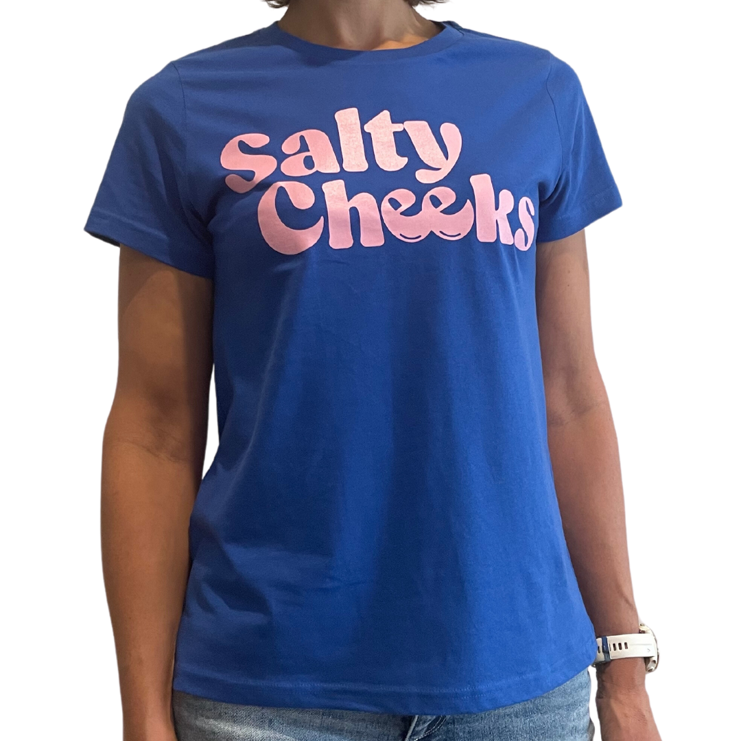 Women's Royal Blue T-Shirt – Salty Cheeks