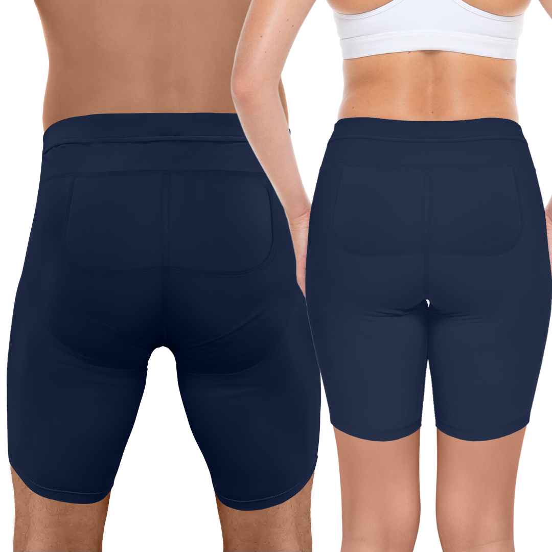 Unisex Abyss Deep Blue Paddle Shorts (incl. Tailbone Pad)