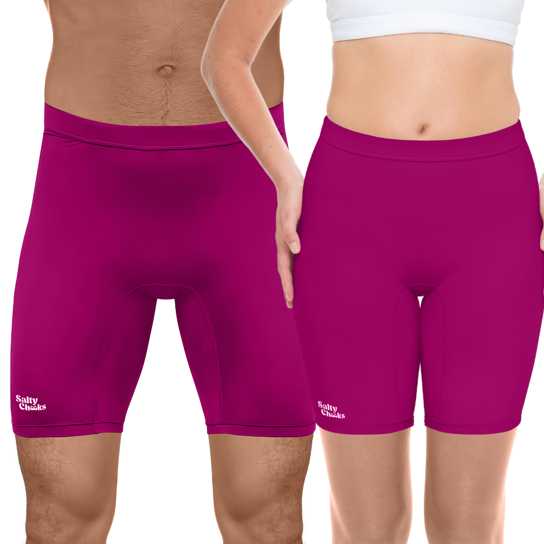 Unisex Magenta Paddle Shorts (incl. Tailbone Pad)