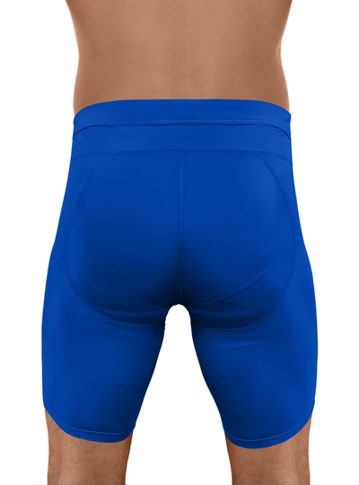 Men's Bluebird Bright Blue Paddle Shorts (incl. Seat Pad)