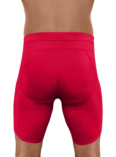 Men's Cherry Red Paddle Shorts (incl. Seat Pad)