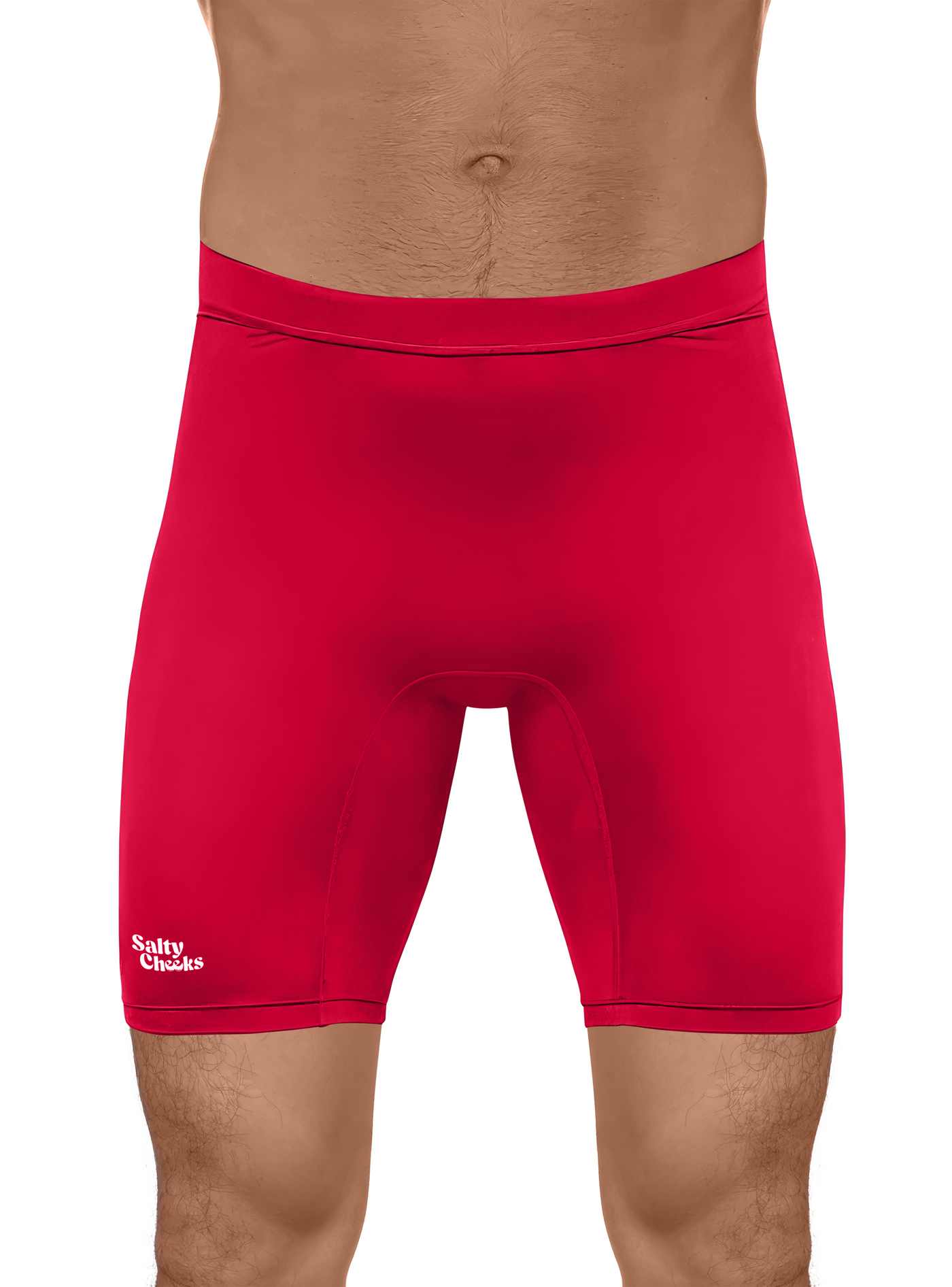 Men's Cherry Red Paddle Shorts (incl. Seat Pad)