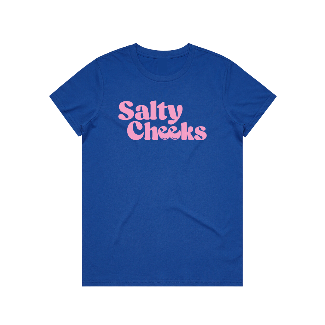 Women's Royal Blue T-Shirt – Salty Cheeks