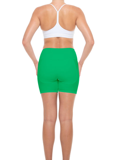 Women's Kermit Green Paddle Shorts (incl. Seat Pad)